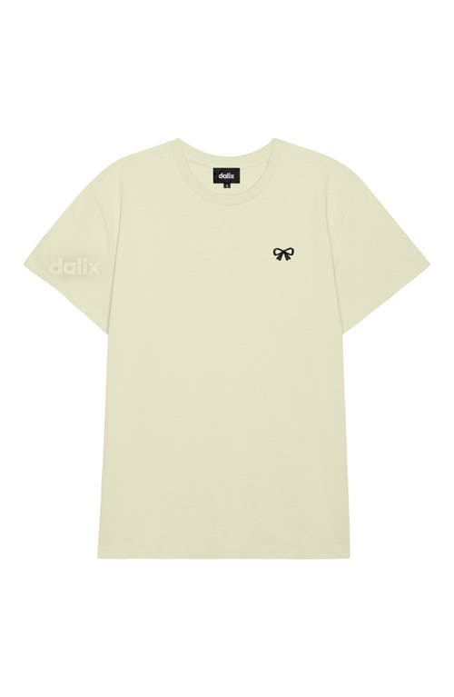Dalix Womens Bow Lightweight Everyday Tee In Green