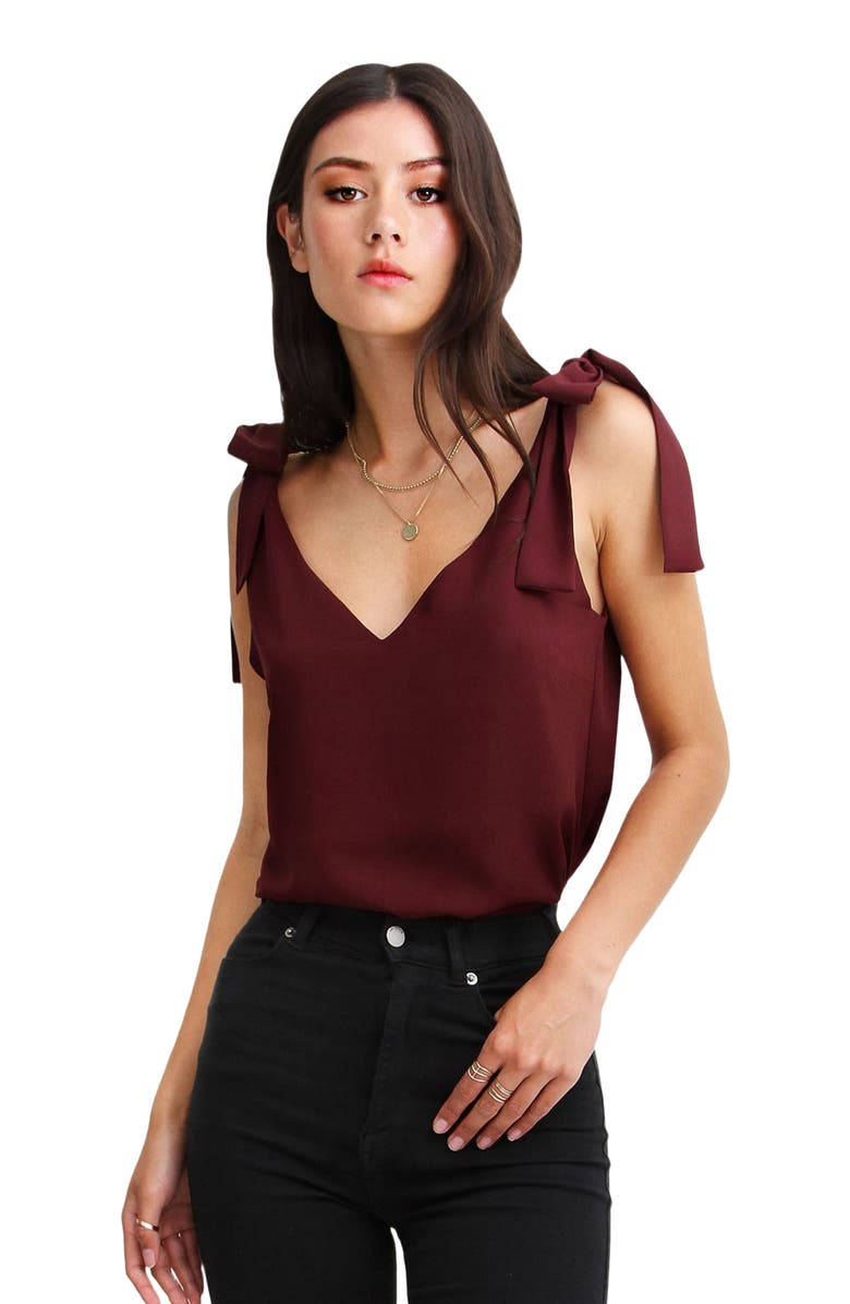 Belle & Bloom Feel For You V-Neck Top, Alternate, color,