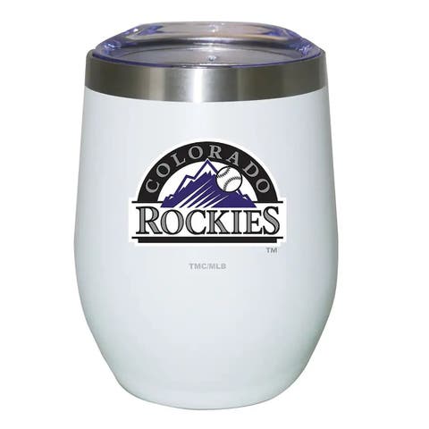 Colorado Rockies 12oz. Logo Stemless Tumbler
