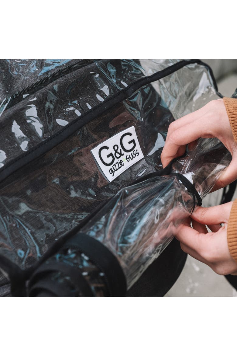 Universal Stroller Rain Cover - Waterproof, Easy to Use & Fits Most Strollers, Alternate, color, Black