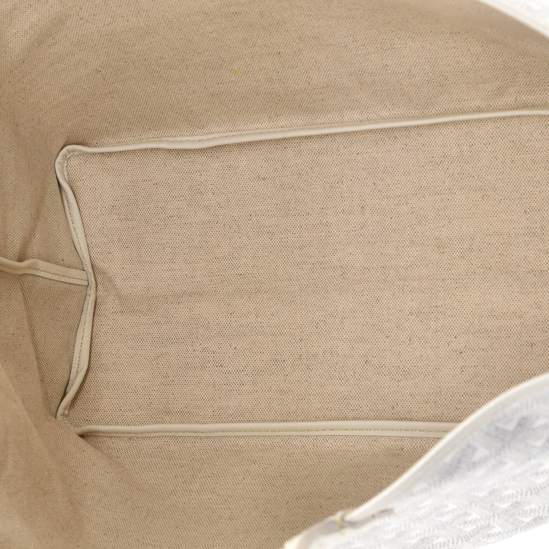 Pre-Owned Goyard Saint Louis Tote Coated Canvas PM, Alternate, color, White