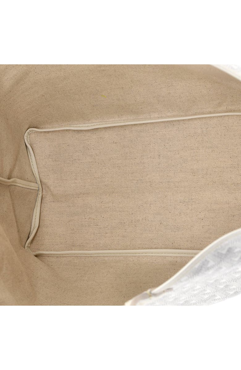 Pre-Owned Goyard Saint Louis Tote Coated Canvas PM, Alternate, color, White