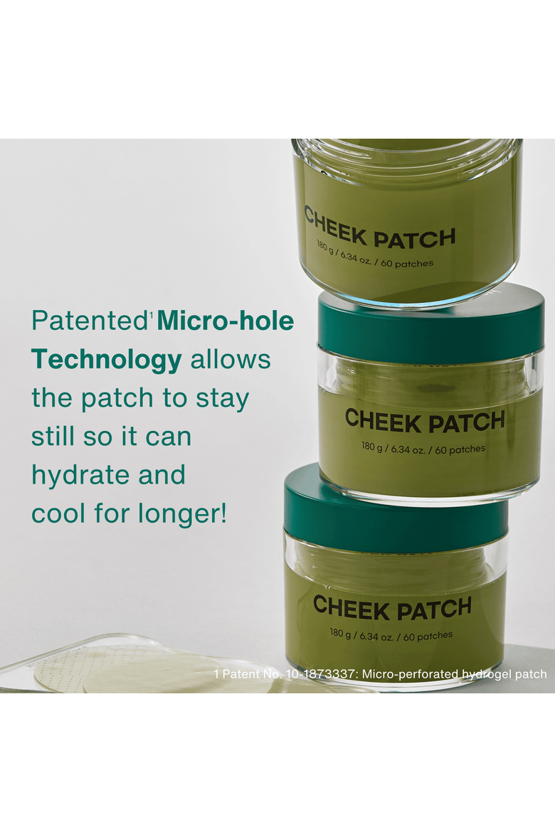 Cheek Patch, Alternate, color, Green