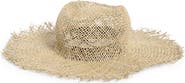 Nordstrom Seagrass Raw Edge Straw Hat