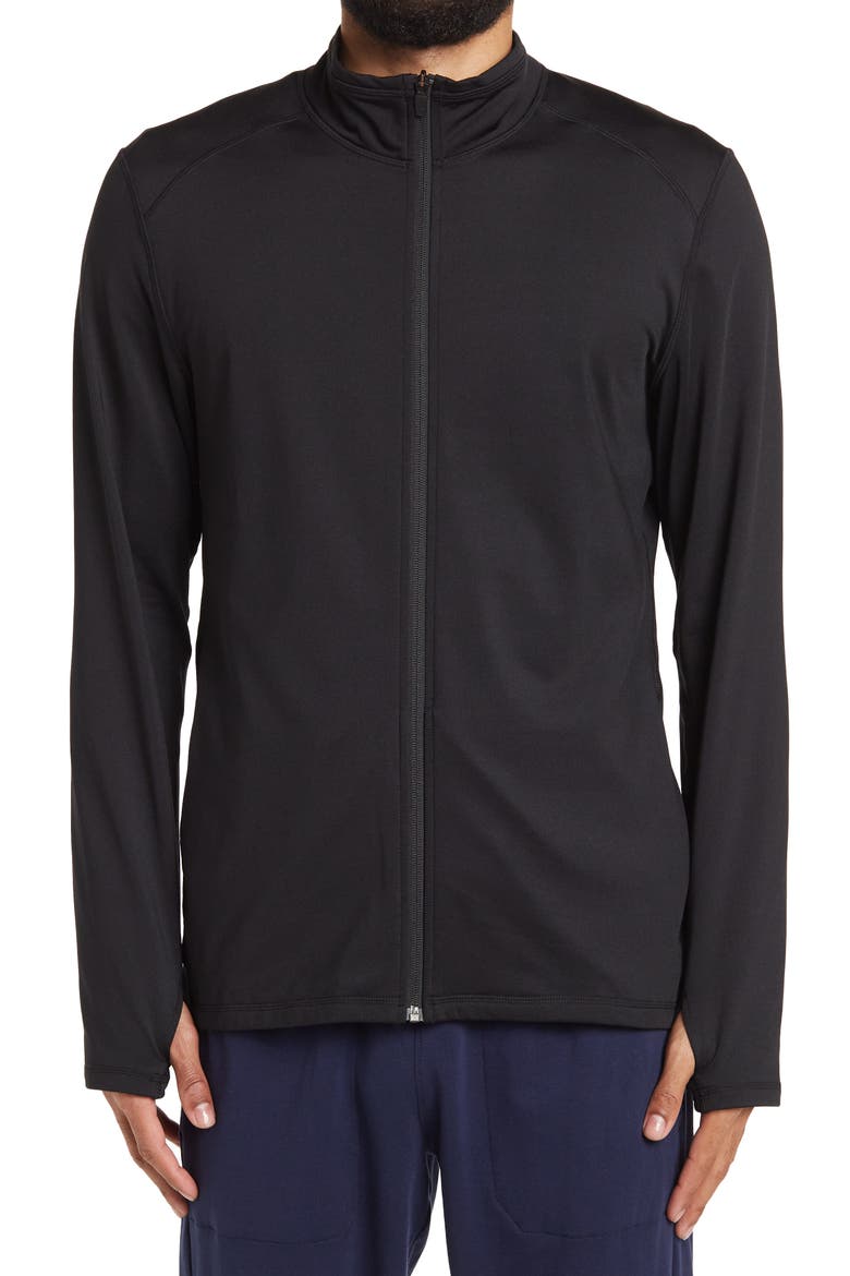 Traction Cold Weather Jacket, Alternate, color, BLACK