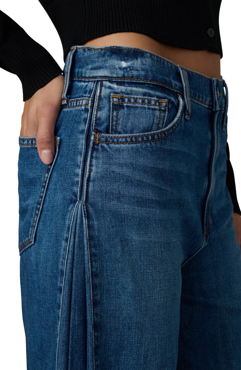 Joe's Jeans The Side Pleat High Waist Wide Leg Jeans, Alternate, color, Cherished