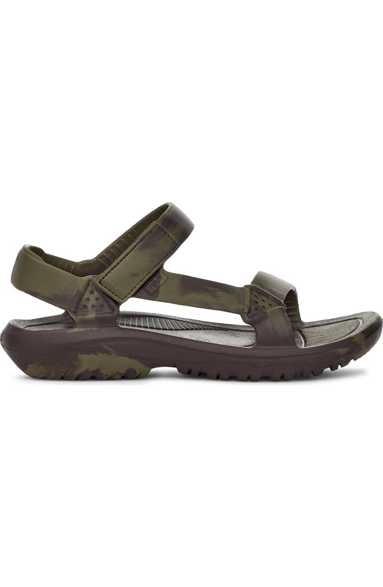 Teva Hurricane Drift Sandal, Alternate, color, Olive Swirl