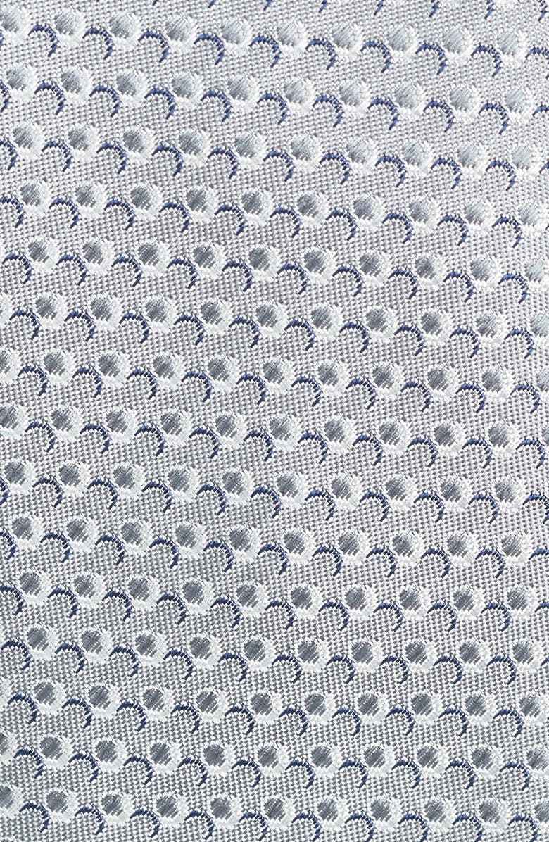 BOSS Geometric Pattern Silk Tie, Alternate, color,