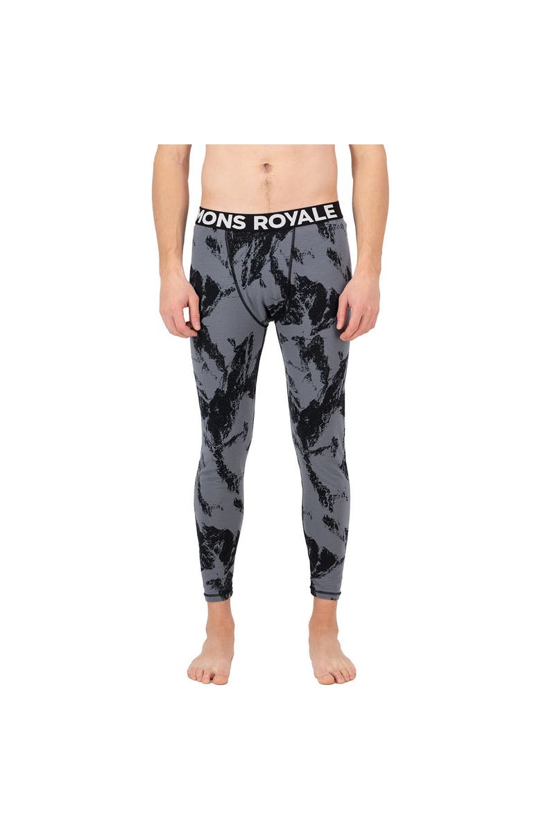 Mons Royale Cascade Legging - Men's, Main, color, Mtn Pixel Grey