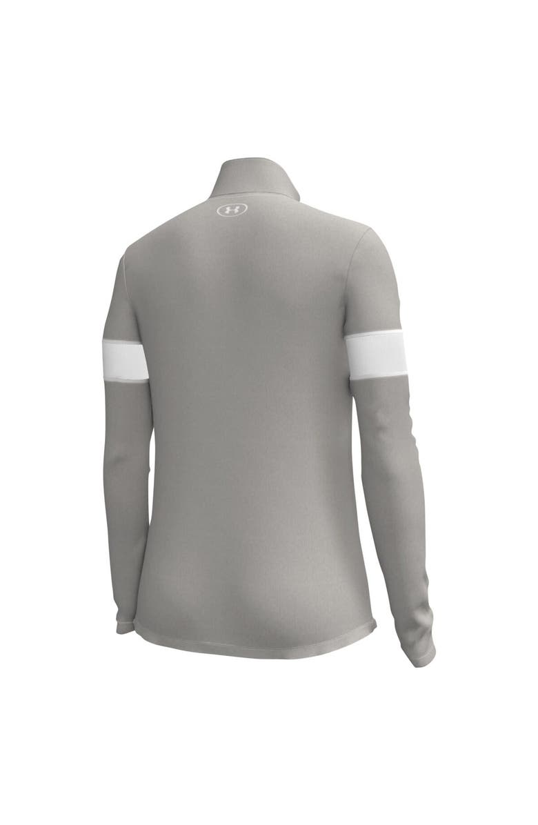 Under Armour Women's Under Armour Gray Wisconsin Badgers Gameday Challenger Quarter-Zip Top, Alternate, color, Gray