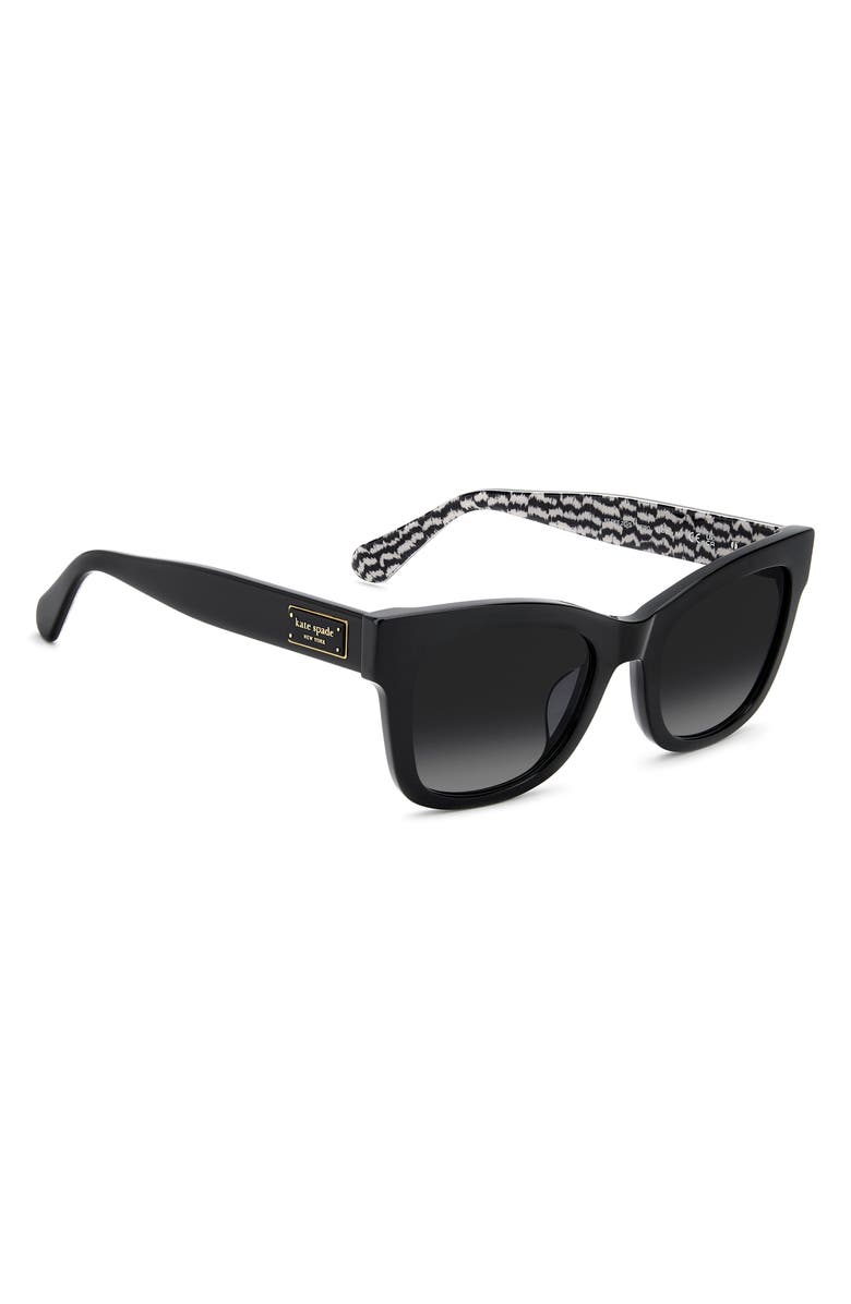 Kate Spade New York dee 51mm gradient square sunglasses, Alternate, color,