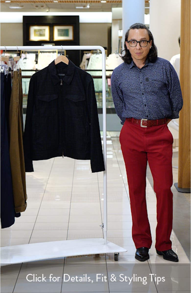 Irving Zip-Up Wool Blend Jacket, sales video thumbnail