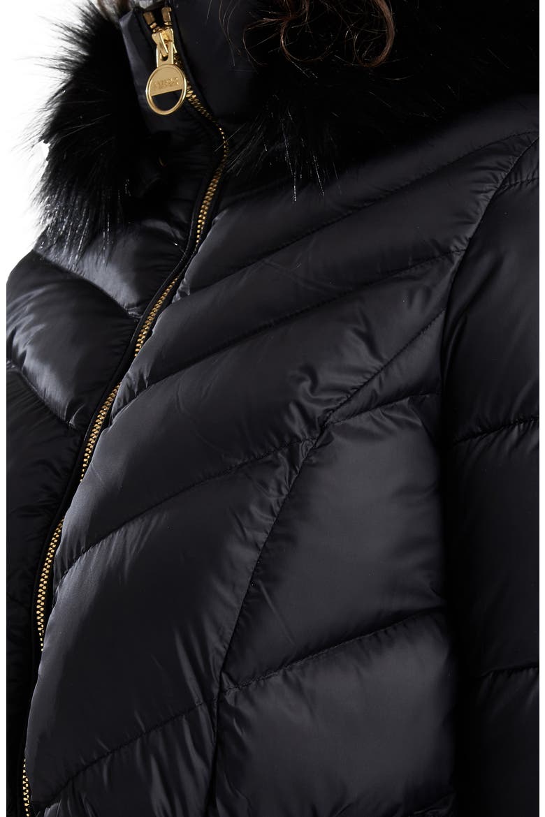 Highpoint Quilted Hooded Puffer Jacket, Alternate, color, BLACK/ BLACK