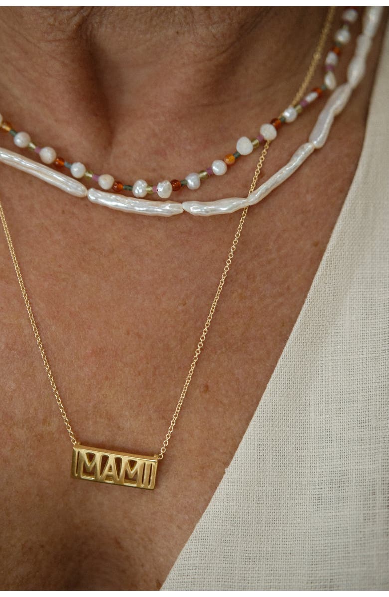 MUNS Amore Necklace, Alternate, color, Gold Vermeil