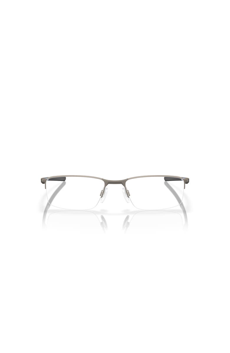 Oakley 52mm Rectangle optical glasses, Alternate, color, Grey