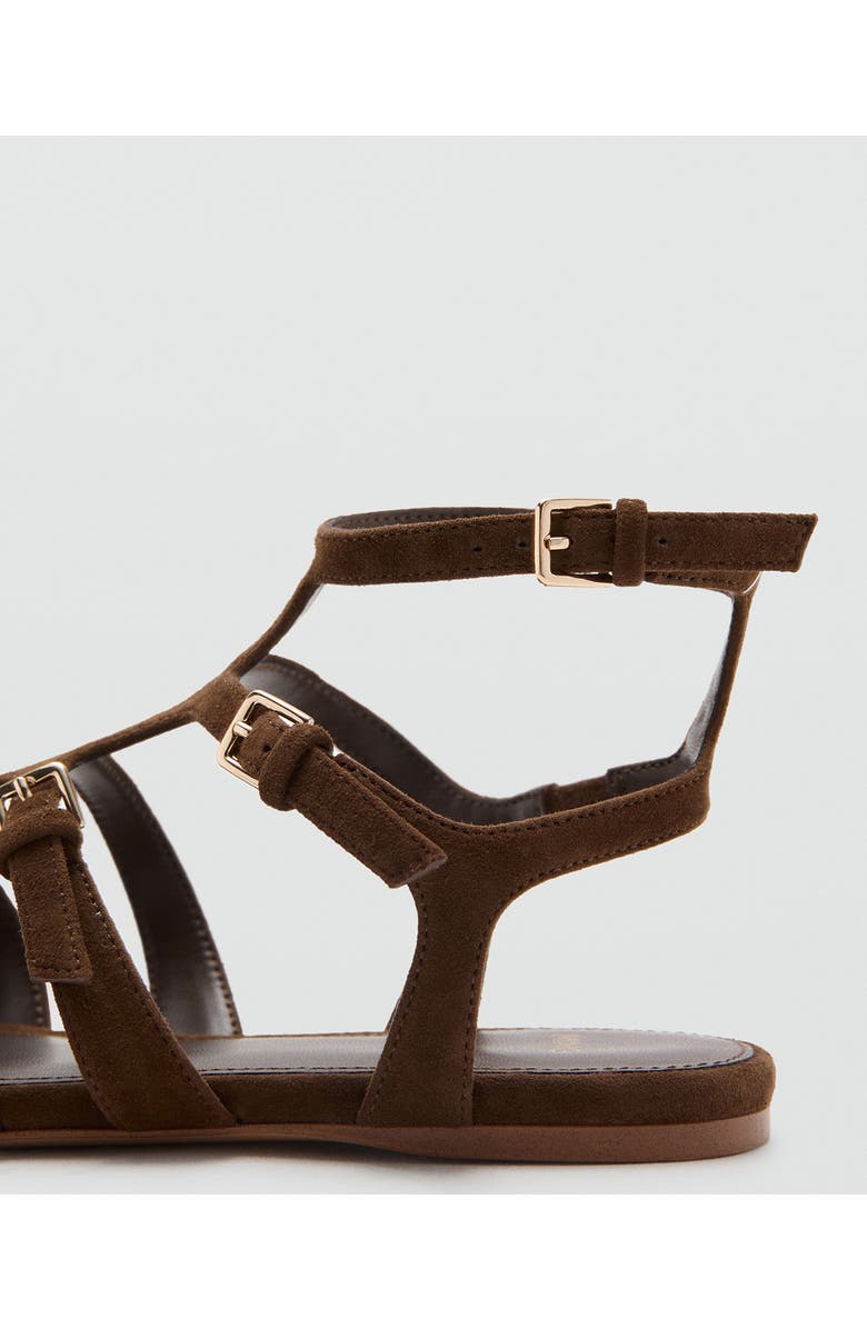 MANGO Ankle Strap Sandal, Alternate, color,