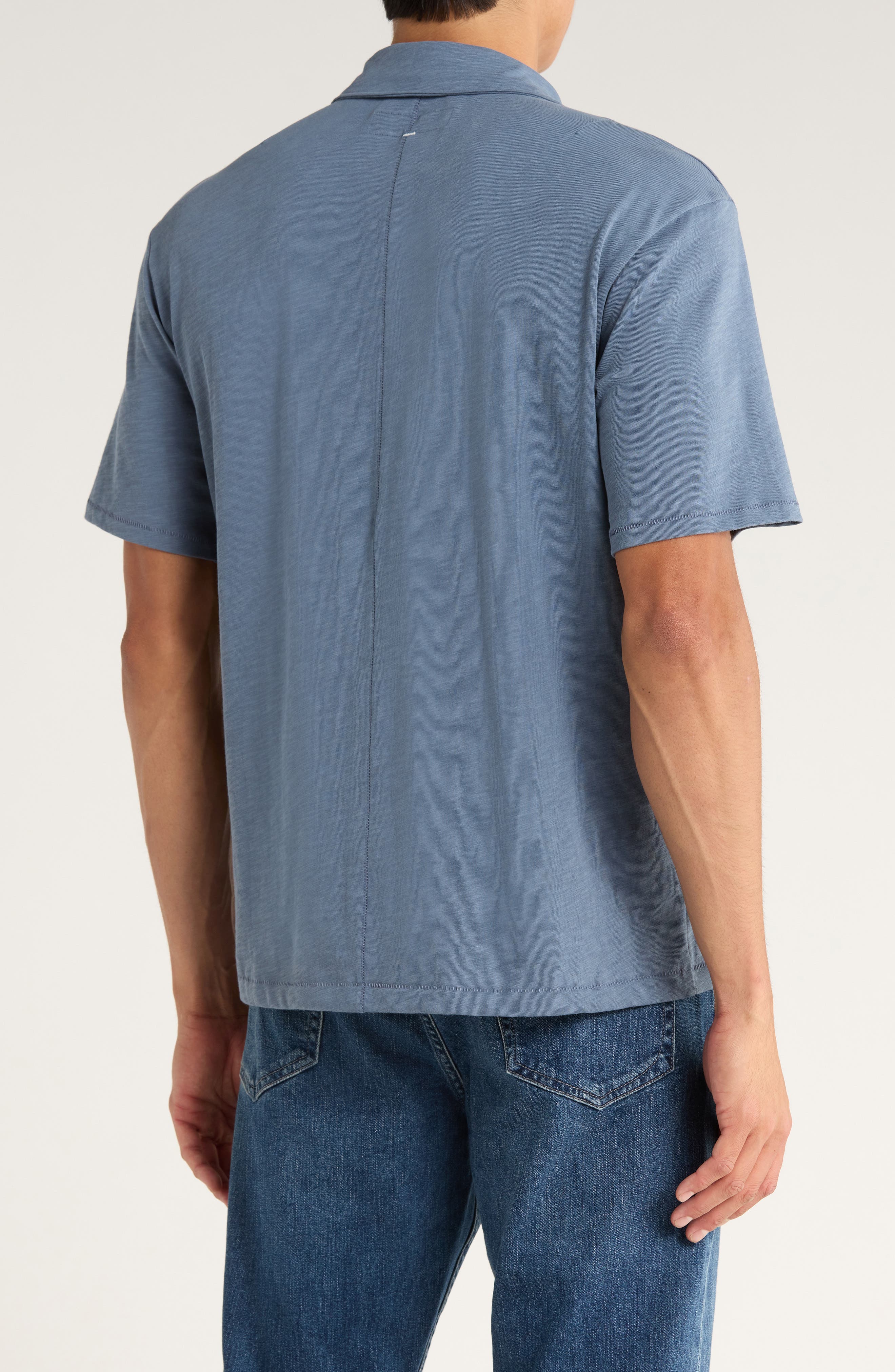 Classic Cotton Slub Jersey Polo - image 2