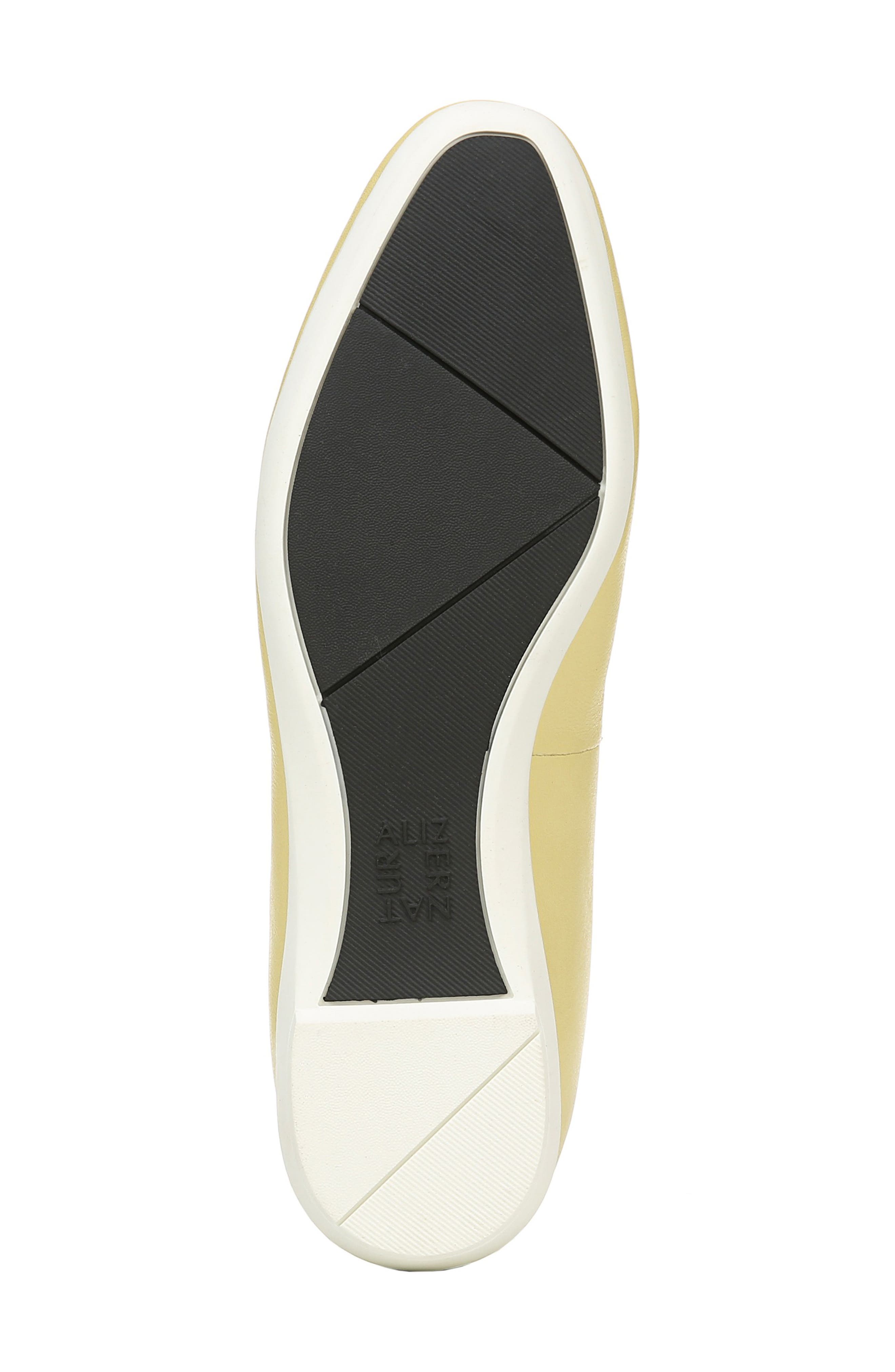 Alya Flat, Alternate, color, FLASH YELLOW LEATHER