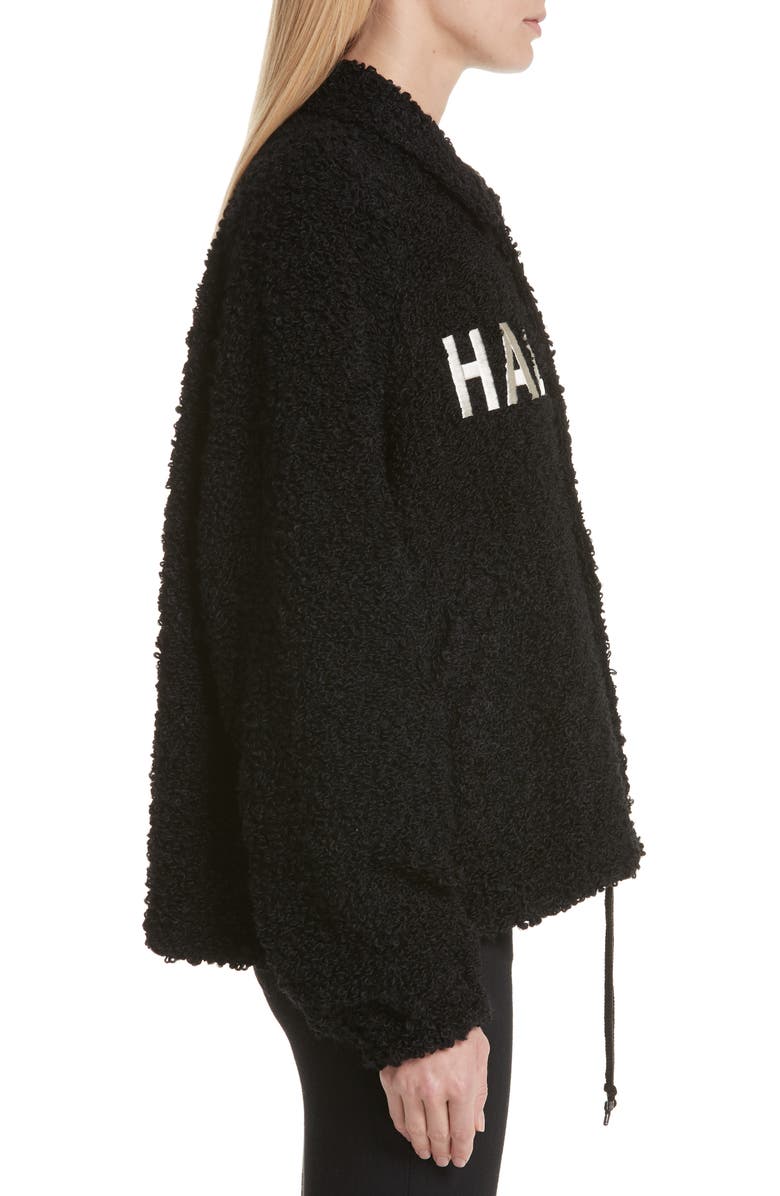 Undercover HAL 9000 Wool & Mohair Blend Jacket, Alternate, color, 