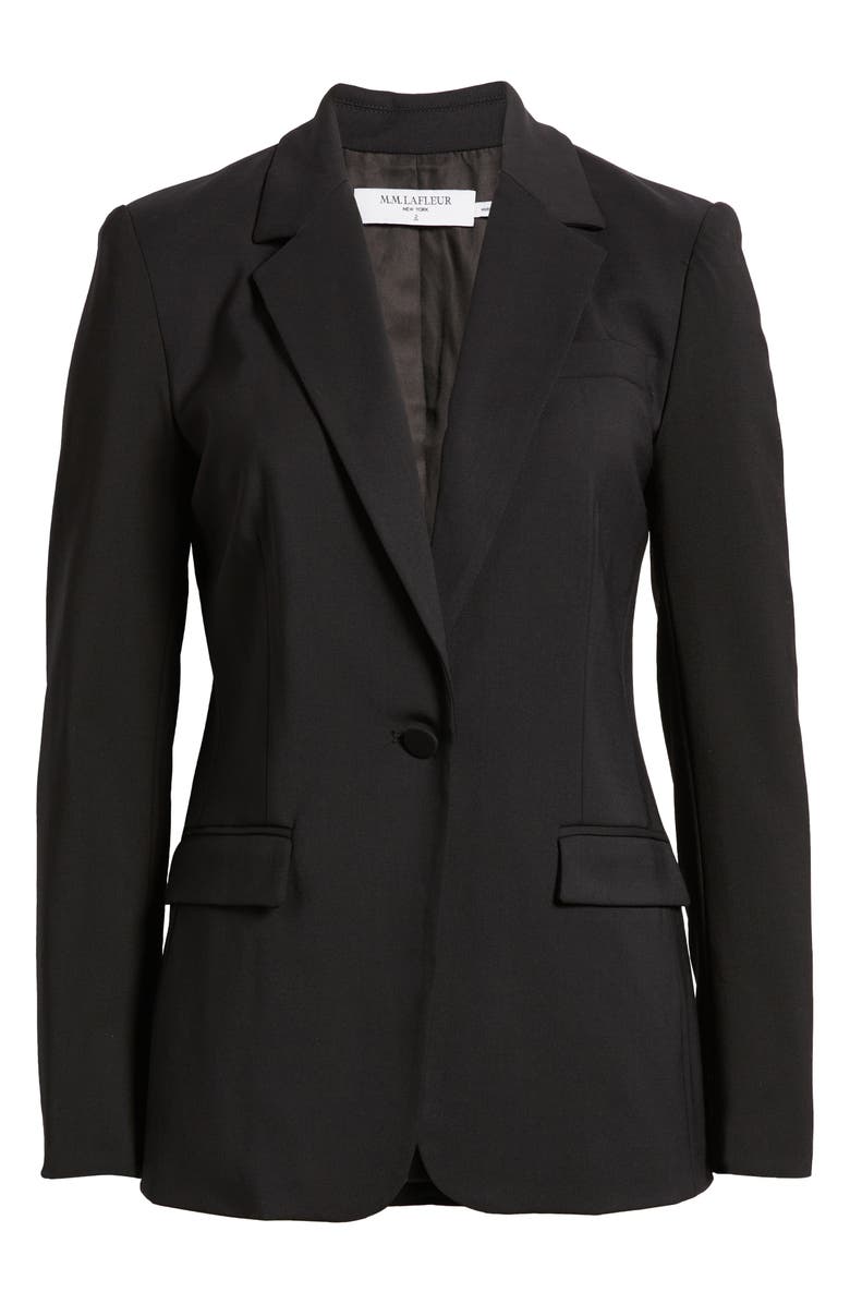 M.M.LaFleur The Yiyan Stretch Wool Blazer, Alternate, color,
