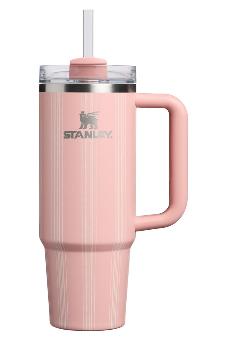 The Quencher H2.O Flowstate™ 30-Ounce Tumbler, Main, color, PEACH ROSE PICNIC STRIPE