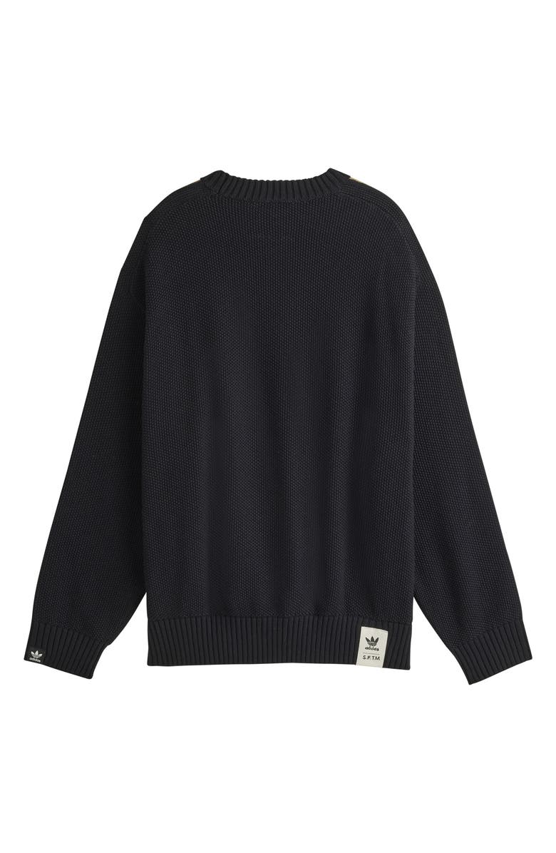 Adidas x Song For the Mute Gender Inclusive 3-Stripes Sweater, Alternate, color, 