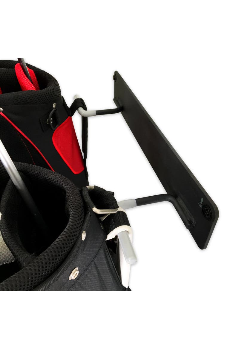 Torrey Pines Golf Bag Storage Rack | Holds 2 Golf Bags, Alternate, color, Black