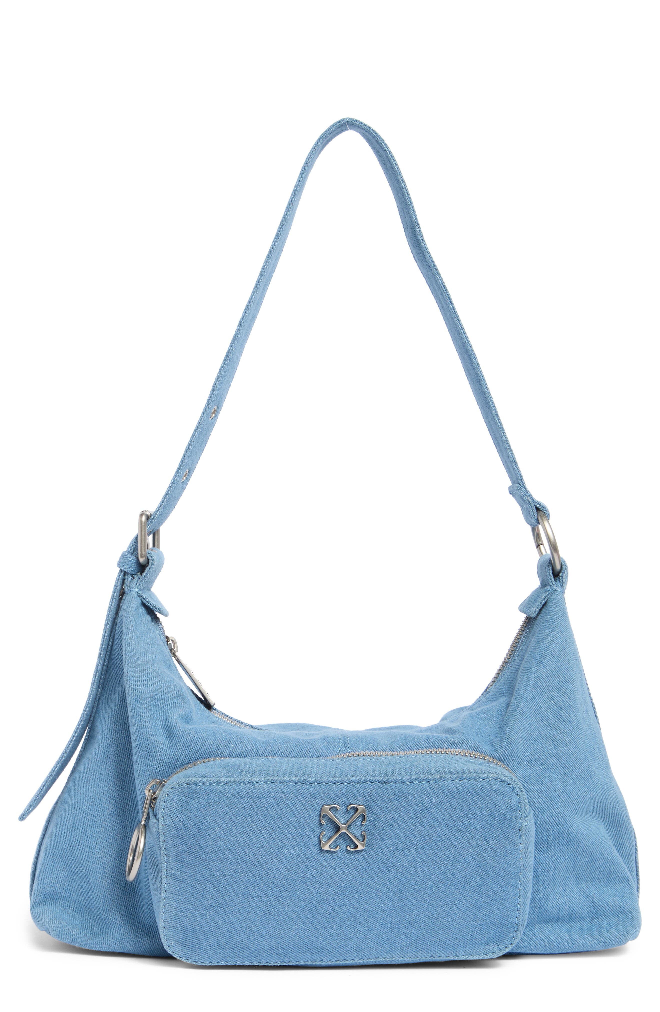 Dumbo Hobo Bag, Main, color, LIGHT BLUE