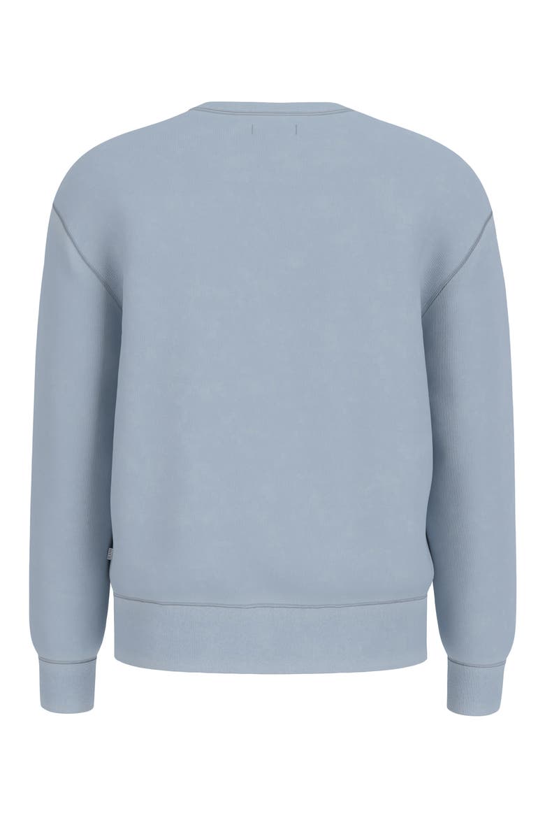 Cotton Crewneck Graphic Sweatshirt, Alternate, color, FB5I-MEDIU