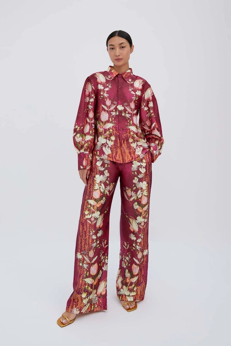 Lauren Burgundy Shirt, Main, color, Burgundy