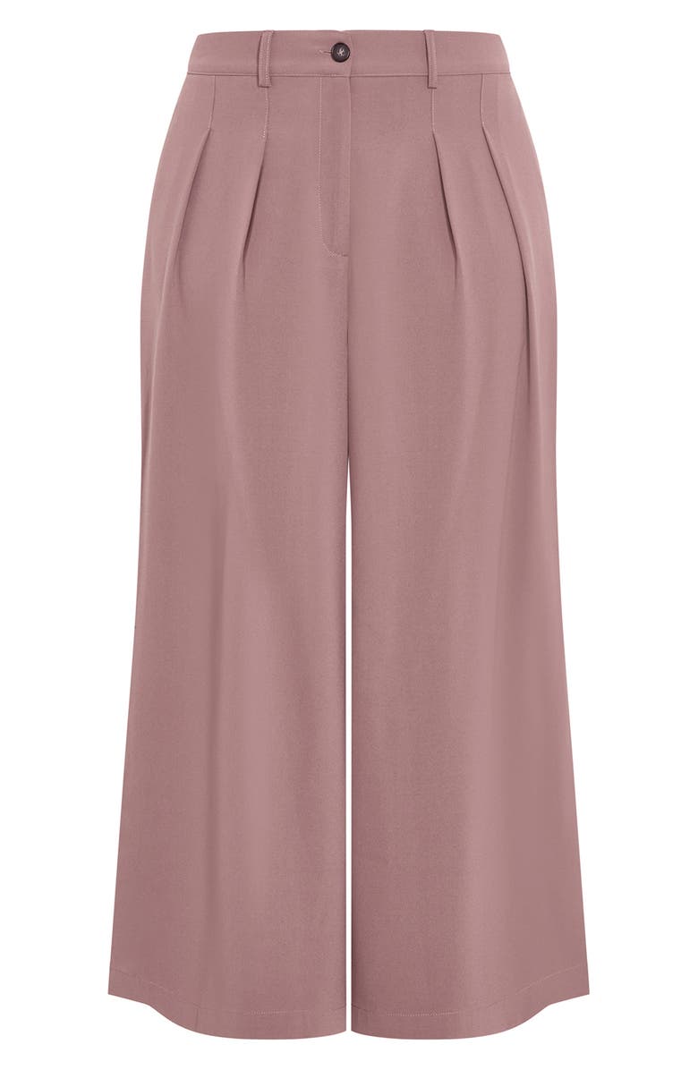 City Chic Abbie Wide Leg Pants, Alternate, color, Cinnamon