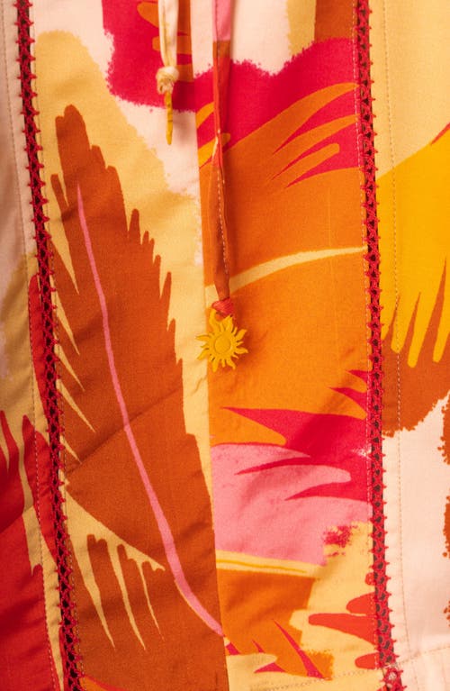 Maaji Jungle Palms Enjoyable Cover-up Dress In Multi