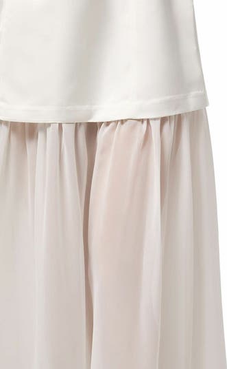 Corset Sheer Maxi Dress