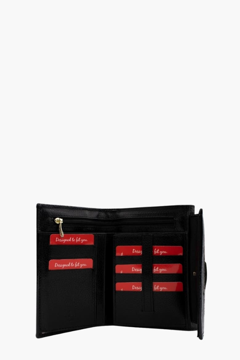 Horse Wallet 202, Alternate, color, Black