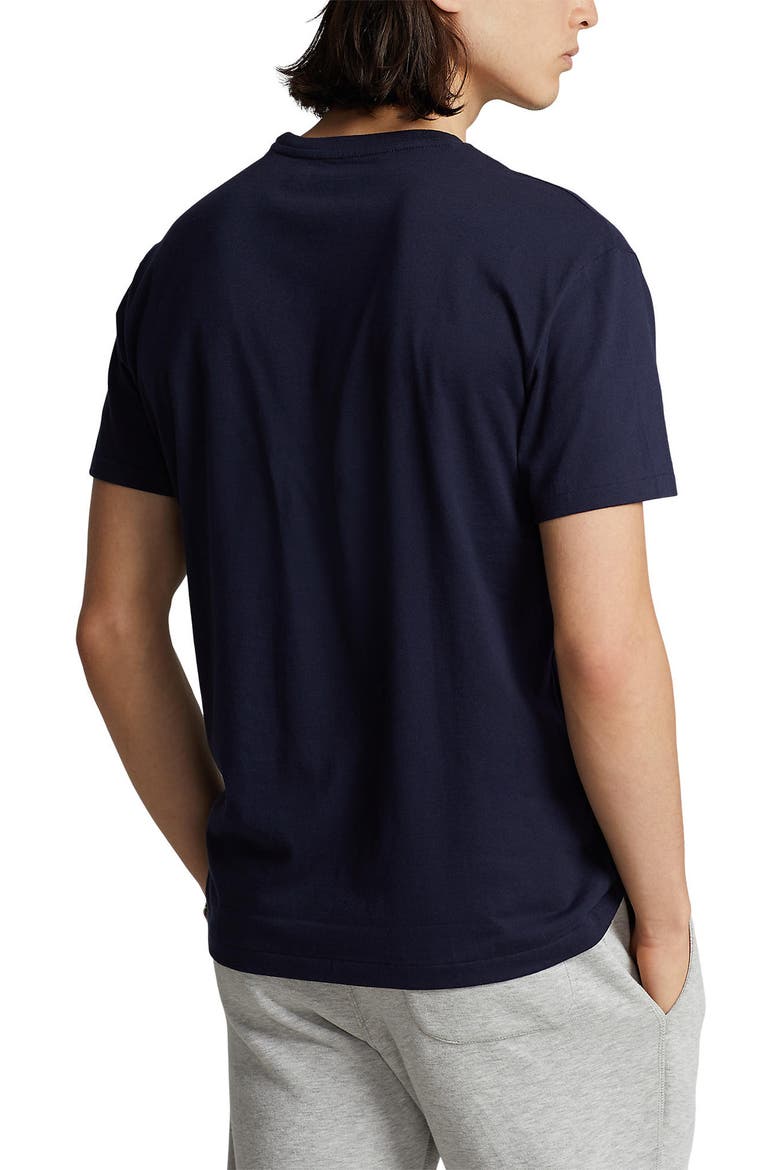 Classic Fit Jersey Crewneck T-Shirt, Alternate, color, INK