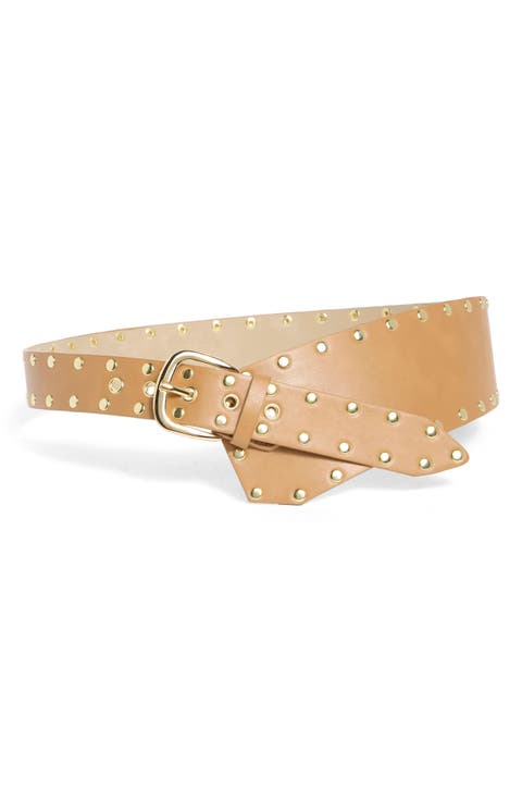 Studded Tapered Belt