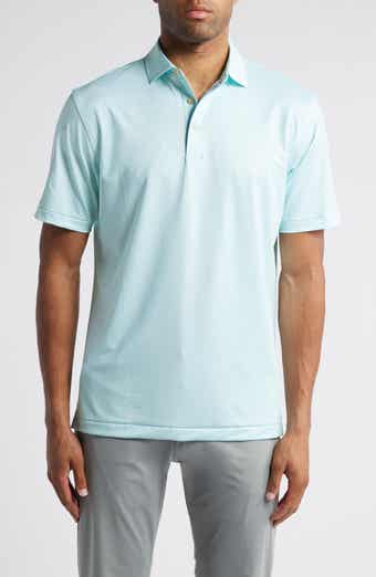 Circle Geo Print Performance Jersey Polo