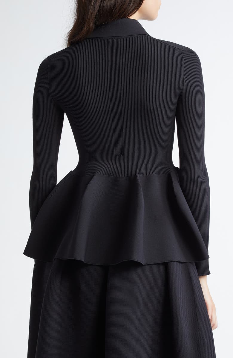 CFCL Pottery Peplum Rib Cardigan, Alternate, color, 