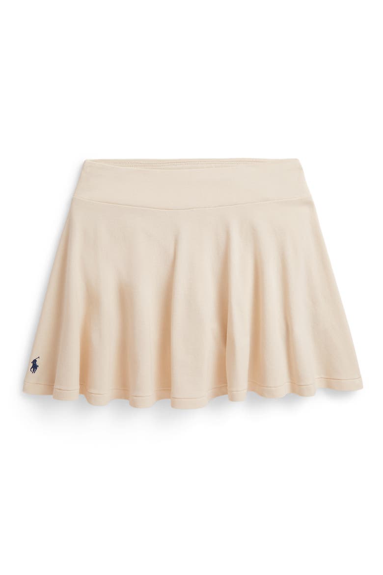 Kids' Stretch Mesh Tennis Skort, Main, color, GUIDE CREAM
