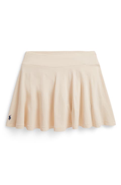 Kids' Stretch Mesh Tennis Skort
