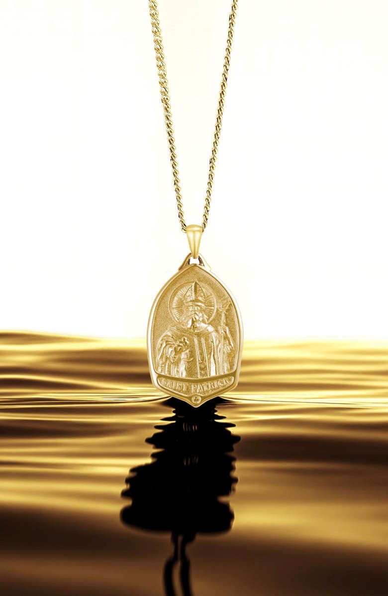 Vincero Men's St. Patrick Pendant Necklace, Alternate, color,