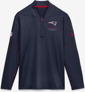 Nike Men's Nike Navy New England Patriots Sideline Logo Glory Midweight Dri-FIT Half-Zip Pullover