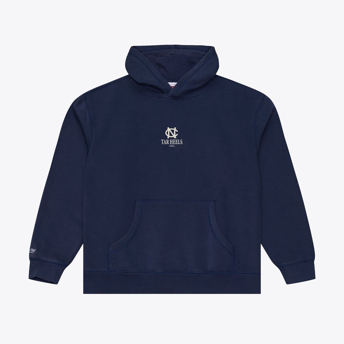Mitchell & Ness Navy North Carolina Tar Heels Core Icon Fleece Hoodie