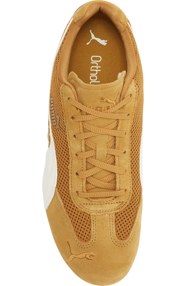 PUMA Speedcat Mesh Sneaker, Alternate, color, Authentic Gold/ Gum