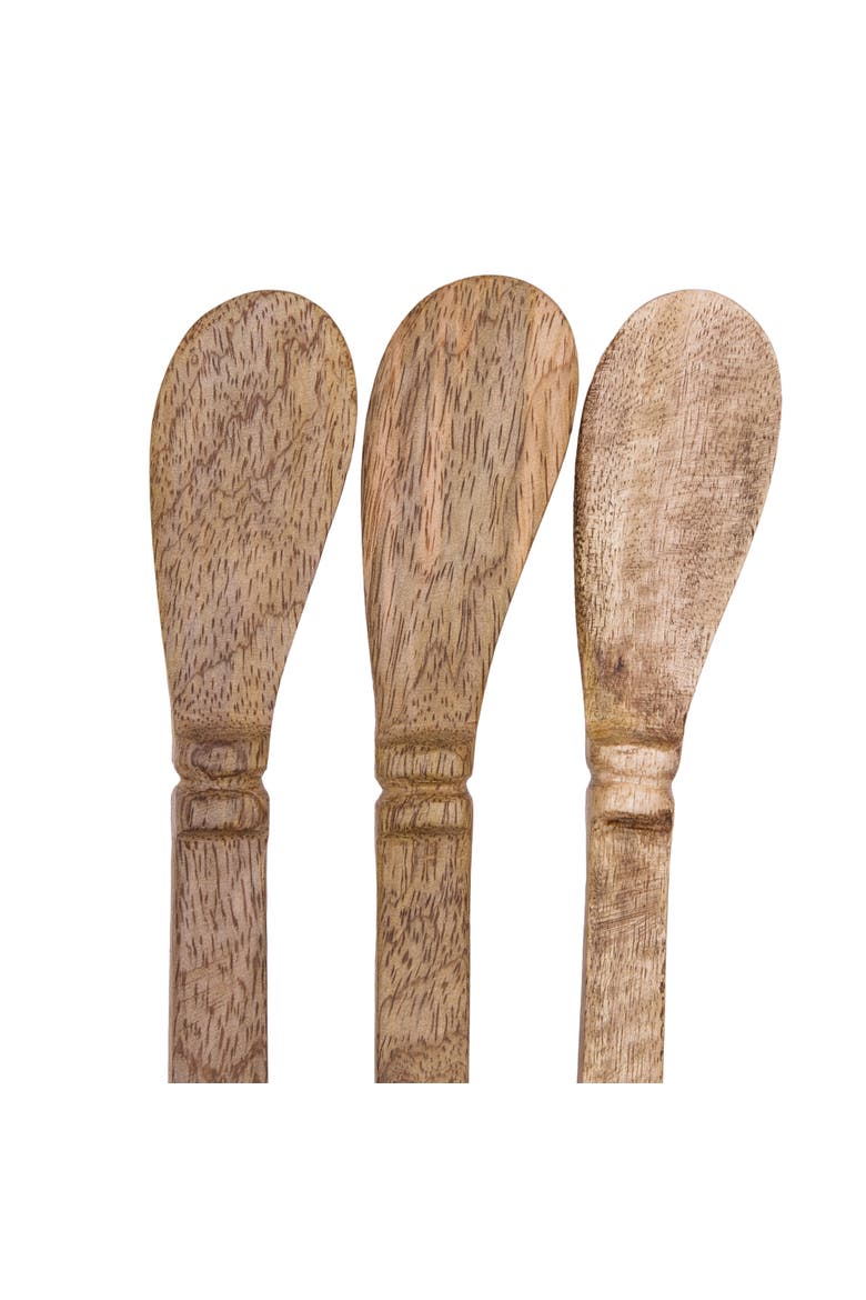 Lana Serving Spreaders Set of 3, Alternate, color, Brown