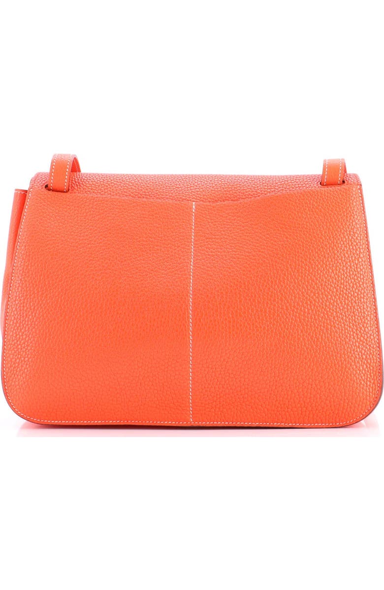 Pre-Owned Hermes Halzan Bag Clemence 31, Alternate, color, Orange Poppy