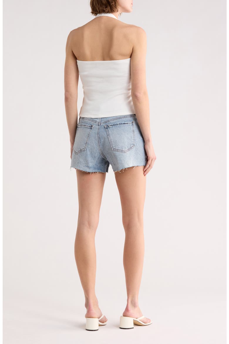 Layne Ultrahigh Waist Denim Shorts, Alternate, color, SANGER