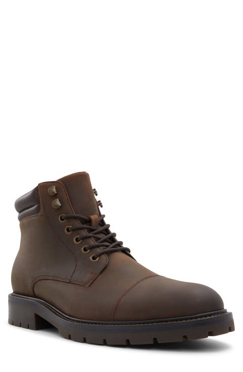 Darionn Waterproof Lace-Up Cap Toe Boot (Men)