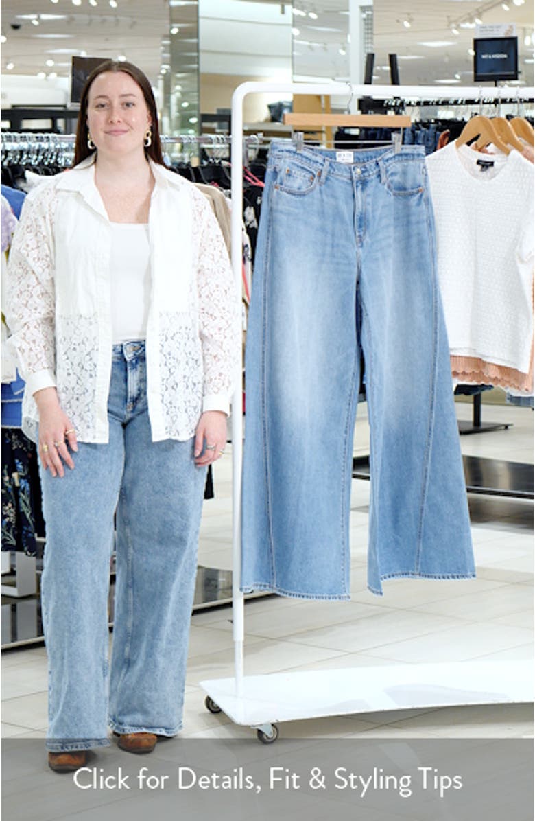 Wilder Wide Leg Jeans, sales video thumbnail