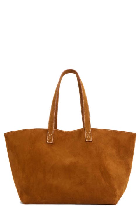 Suede Tote